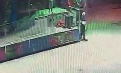 Lunaparktaki ölümlü kazanın görüntüsü kamerada
