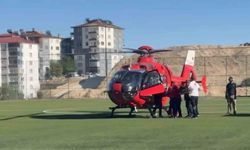 Malatya'da ambulans helikopter 66 yaşındaki hasta için havalandı
