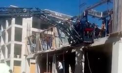 Malatya'da inşaattan düşen işçi yaralandı