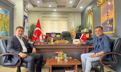 Mardin TSO Başkan adayı Duyan, Muhtarlar Federasyonunu Başkanı Nas ile bir araya geldi
