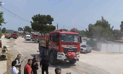 Mersin'de gerçeğini aratmayan orman yangını tatbikatı