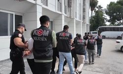 Mersin'de suç örgütüne yönelik operasyonda 16 tutuklama