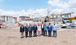 Milletvekili Gürcan ve Başkan Albayrak'tan Kocakır TOKİ şantiyesine ziyaret