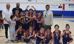 Minik devler parkede kıyasıya yarıştı
