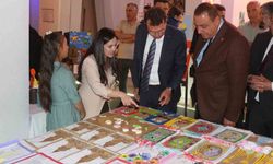 Narman'da en özel sergi açıldı