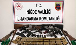Niğde merkezli silah operasyonunda 14 şüpheli hakkında adli işlem başlatıldı