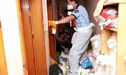 Osmangazi'de çöp ev sorununa anında müdahale