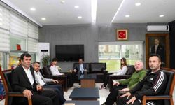 Şampiyon sporculardan Kabakcı'ya ziyaret