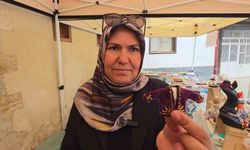 Sanatçı Nuray Taşkıran 'Mor Cepken' geleneğini ipek kozalarla geleceğe taşıyor
