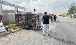 Şanlıurfa'da kamyonet devrildi: 2 yaralı