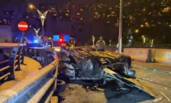 Takla atan araç hurda yığınına döndü: 19 yaşındaki sürücü ağır yaralandı