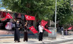Tarsus'ta milli heyecan caddelere taştı
