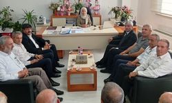 Taşımacı esnafından Ulaşım Daire Başkanı Yel'e hayırlı olsun ziyareti