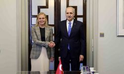 TBMM Başkanı Kurtulmuş, Finlandiya Dışişleri Bakanı Valtonen ile görüştü