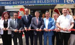 Tek market Muratlı'da hizmete açıldı