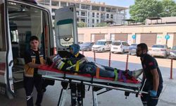 Tır ile motosiklet çarpıştı: 1 ağır yaralı