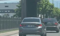 Trafikte tehlikeli seyreden sürücüye 22 bin lira ceza