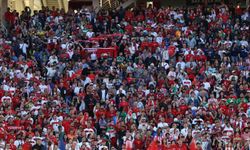 Türkiye - Paraguay maçını 68 bin 827 taraftar takip etti