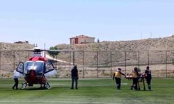 Ülseratif kolit hastası hava ambulansıyla Malatya'ya sevk edildi