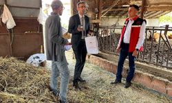 Uşak Tarım ve Orman Müdürlüğü ekipleri sahada incelemelerde bulundu