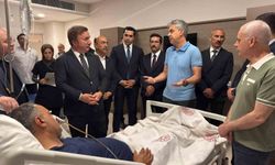 Vali Aydoğdu, Başkan Elçi'nin sağlık durumu hakkında bilgi aldı