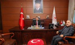 Vali Hacıbektaşoğlu, İl Müftüsü Demir'i kabul etti