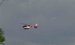 Van'da 57 yaşındaki hasta için helikopter ambulans havalandı