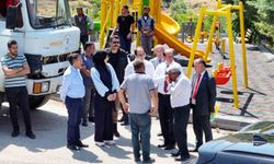 Yeşilyurt Belediyesi'nden Banazı'ya güneş enerjili çocuk parkı