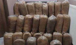 Yolcu otobüsünde 510 kilo kaçak tütün bulundu