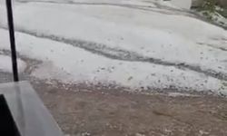 Yozgat'ta sağanak ve dolu etkili oldu