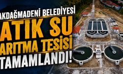 Akdağmadeni Belediyesi Atık Su Arıtma Tesisi tamamlandı
