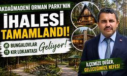 Akdağmadeni Orman Parkı'nın İhalesi Tamamlandı: Bungalovlar ve Kır Lokantası Geliyor