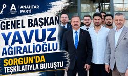 Anahtar Parti Genel Başkanı Yavuz Ağıralioğlu Sorgun'da Teşkilatıyla Buluştu
