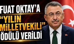 Fuat Oktay'a "Yılın Milletvekili" Ödülü Verildi
