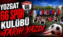Yozgat 66 Spor Kulübü Tarih Yazdı