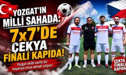 Yozgat'ın Milli Sahada: 7x7'de Çekya Finali Kapıda