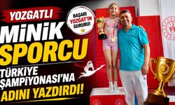 Yozgatlı Minik Sporcu Türkiye Şampiyonası'na Adını Yazdırdı