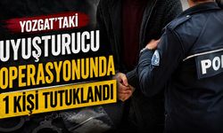 Yozgat'taki uyuşturucu operasyonunda 1 kişi tutuklandı