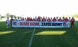 15 Temmuz şehitleri için sahaya çıktılar