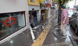 4'üncü kattan aşağı düştü, şans eseri ölen ya da yaralanan olmadı