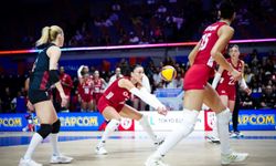 A Milli Kadın Voleybol Takımı, ABD'ye mağlup oldu
