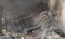 Adana'da narenciye paketleme tesisinde yangın