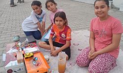 Adıyaman'da çocuklardan örnek yardım kampanyası