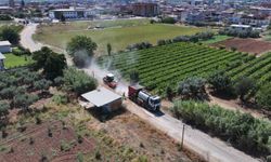 Ahmetli'de 8 kilometrelik yol hamlesi
