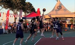 Akçakoca'da 3x3 sokak basketbolu şampiyonları Bolu ve Muğla oldu