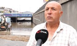 Ankara'da aracını sel sularına kaptıran adam gözyaşlarına hakim olmadı: 'Arabam artık kullanılamaz halde, hala borcunu ödüyorum'