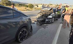 Ankara'da zincirleme kazada 5 araç birbirine girdi: 5 yaralı