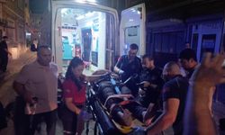 Araması olan şahsın, gözaltına alınacağı sırada kaçışı kamerada