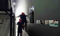 Araştırma gemisinde yaralanan vatandaşa tıbbi tahliye
