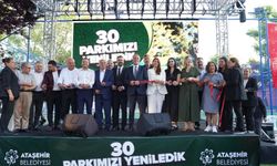 Ataşehir'de yenilenen 30 parkın açılışı yapıldı